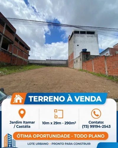 Vendo terreno no centro , ótima localização