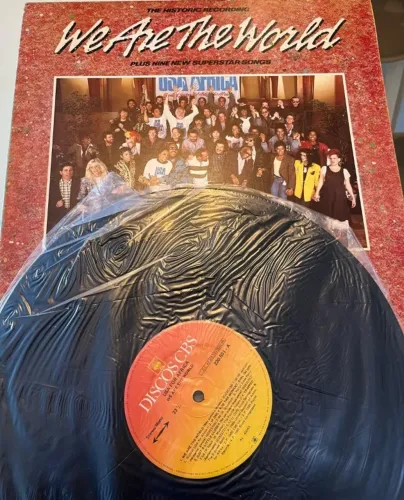 LP Vinil We Are The World (USA for Africa / 1985) | Capa Dupla Original