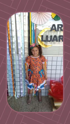 Vendo vestido festa junina 10 anos
