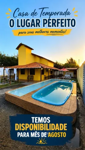 Casa para o Réveillon e baixa temporada, nos chame no WhatsApp