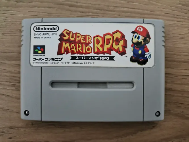 Super Mario RPG Super Nintendo Snes SFC Famicom Original 