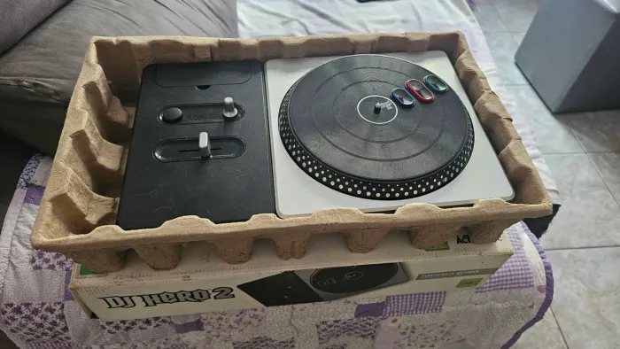 DJ Hero 2 controle e jogo Xbox 360