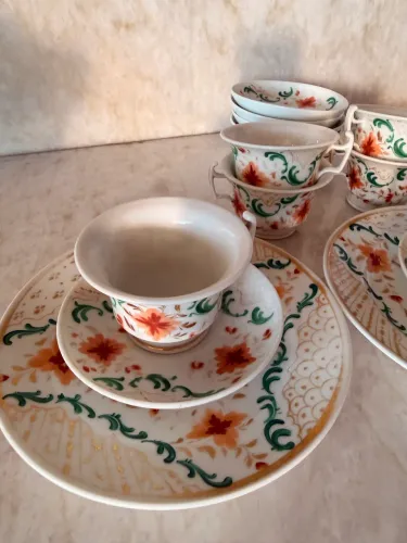 Jogo de chá/café porcelana vintage 