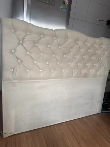 Cabeceira cama queem
