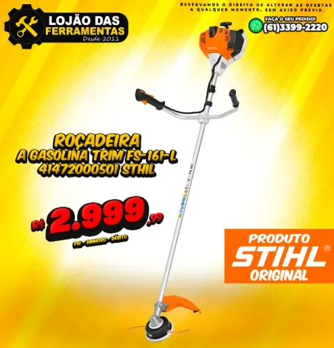 Roçadeira a Gasolina TRIM 161-L * Sthil