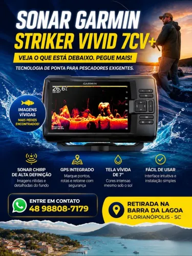 SONAR GARMIM STRIKER VIVID 7CV