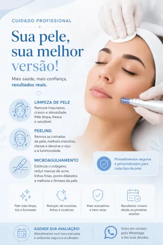 Procedimentos para tratamento de pele personalizados 