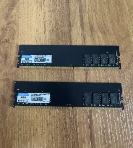 Memória RAM KingDian 16GB (2x8GB) DDR4 3200MHz