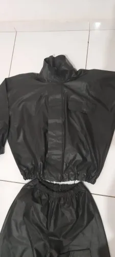 Capa chuva motoqueiro motoboy conjunto impermeável