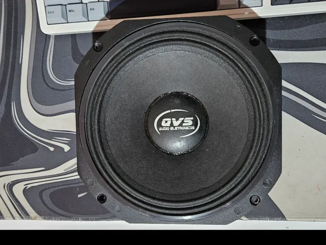 Médio Grave QVS 8PR250 8" 250W RMS 4 Ohms - Pouco Uso