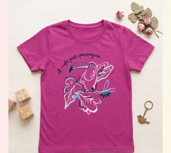 Camisa infantil menina