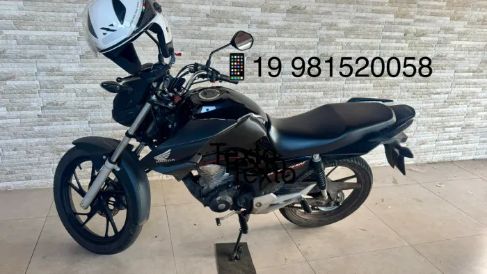Cg Titan 160 preta excelente estado troco por Fan ou Titan 26