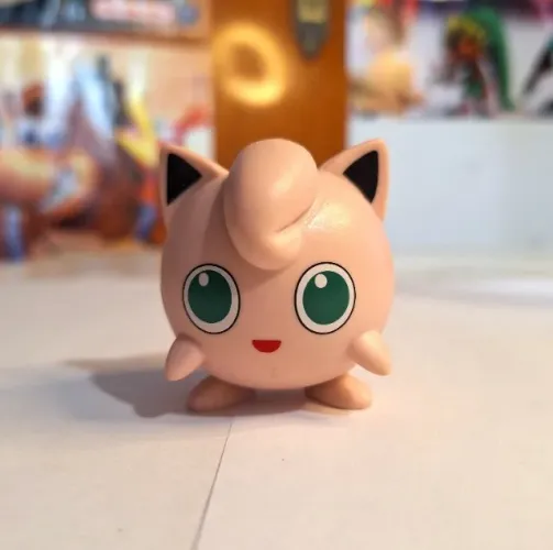 Action Figure Jigglypuff Pokémon Novo