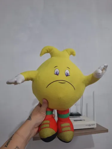 Pelúcia antiga coleção pão de açúcar estrela anos 80 90