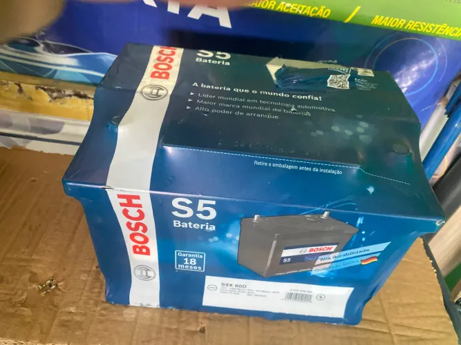 Bateria 60ah Bosch a base de troca