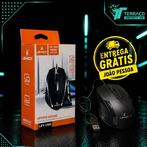 MOUSE ÓPTICO LEHMOX LEY-1504