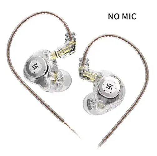 Fone KZ EDX Pro s/Mic(+extensão gratis) CRYSTAL Produto NOVO e LACRADO!