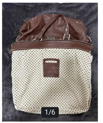 Bolsa Monica Sanches Couro Original