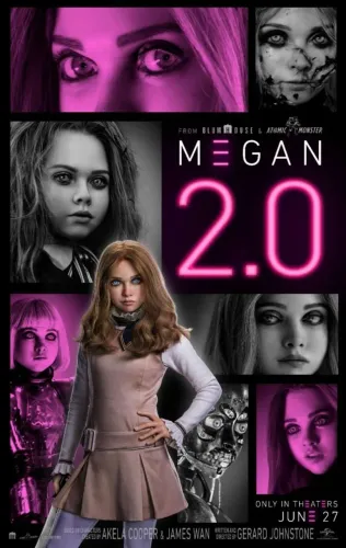 Pôster/Cartaz/Quadro de cinema de Megan 2.0 (variante 1) 
