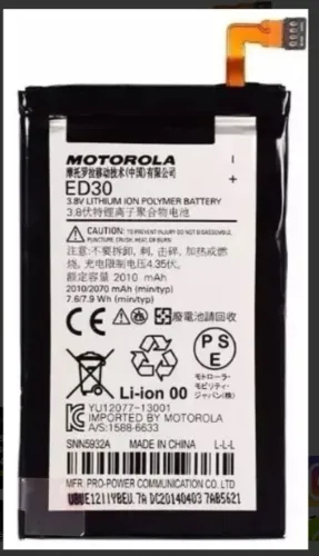 Bateria Motorola ED30 Li-ion 3.8V 2010mAh  original 