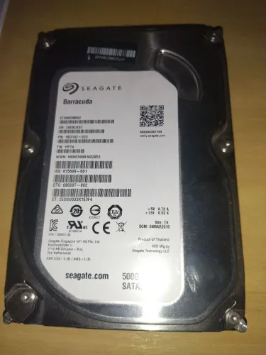 Hd Barracuda Seagate 500. Gb