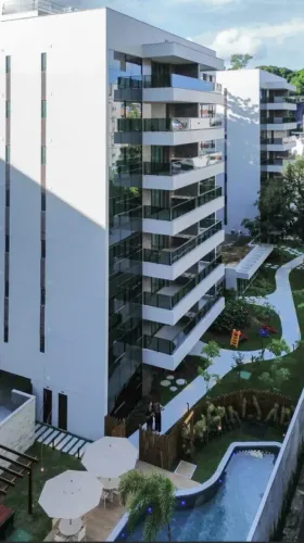 Apartamento para venda no condomínio Terrazza Apipucos, sendo 4 quartos e 2 suítes.