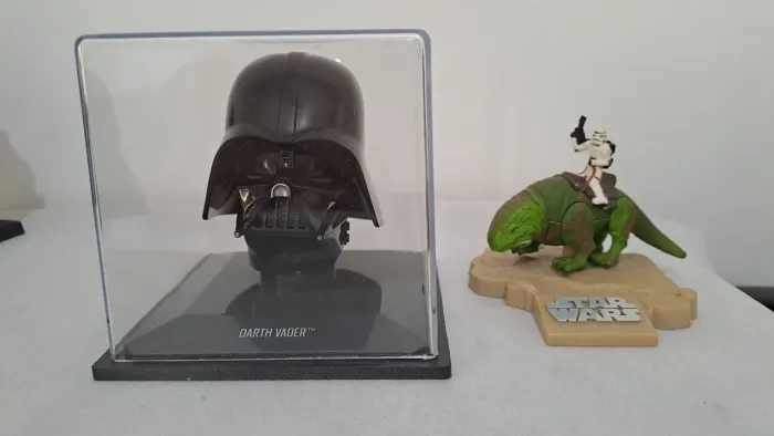 * MT Star Wars Dewback Storm Trooper + Darth Vader Capacete Coleção