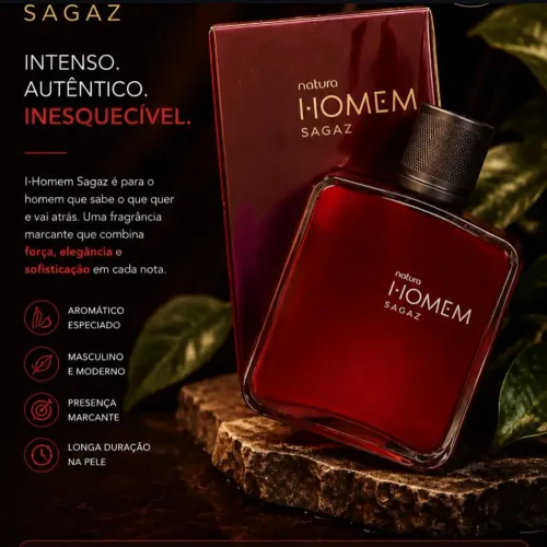 Natura Homem Sagaz Lacrado 