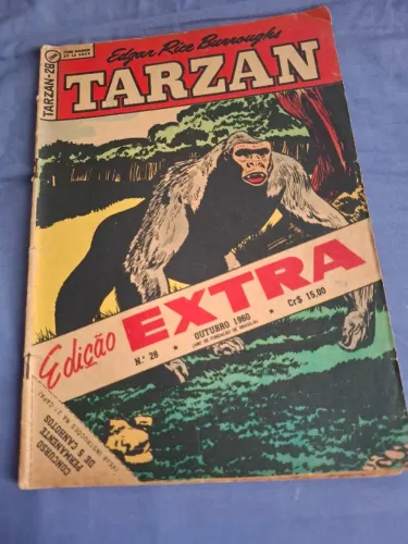Gibi - Tarzan - n. 28 - EBAL - outubro 1960