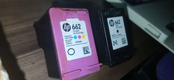 CARTUCHOS DE IMPRESSORA HP 662 CHEIAS