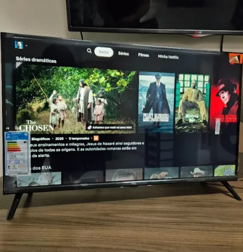TV Smart TCL (32", Full HD, Google TV) - Nova, Lacrada (Poucas Unidades) !!!