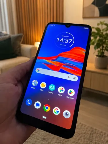 Celular Motorola E 6 s funcionando perfeitamente