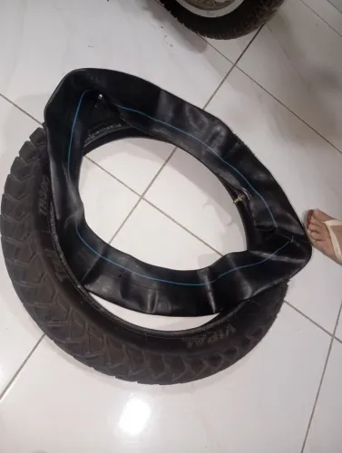 PNEU VIPAL 120/80-18 USADO - MOTO TRAIL ?