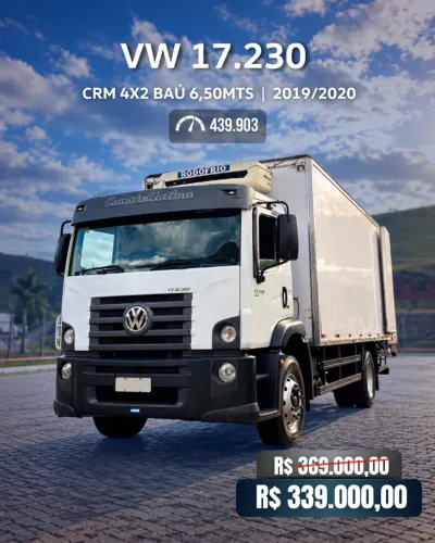VW 17.230 CRM 4X2 - BAÚ