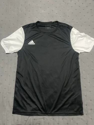Camisa Top Adidas Treino Preta e Branca