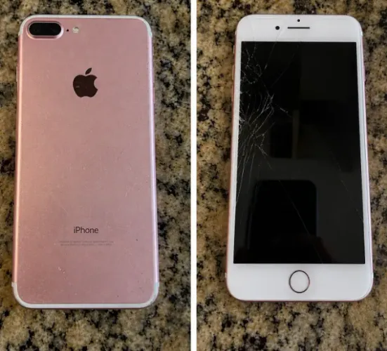 iPhone 7 Plus 32GB Funcionando | Tela Trincada
