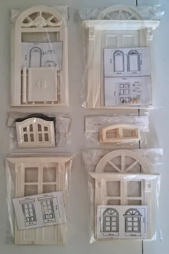 Portas e Janelas Coleção Dollshouse
