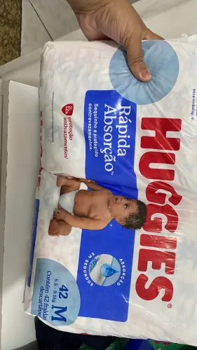Fralda descartáveis Huggies 