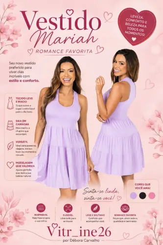 Vestido romance favorita