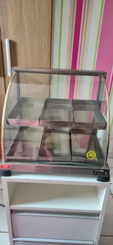 Estufa quente para salgados