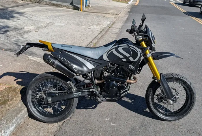 Sundown STX Motard 2008 - Projeto Yamaha 250 EFI Legalizado - Única!