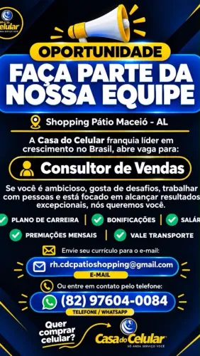 VAGA DE VENDEDOR