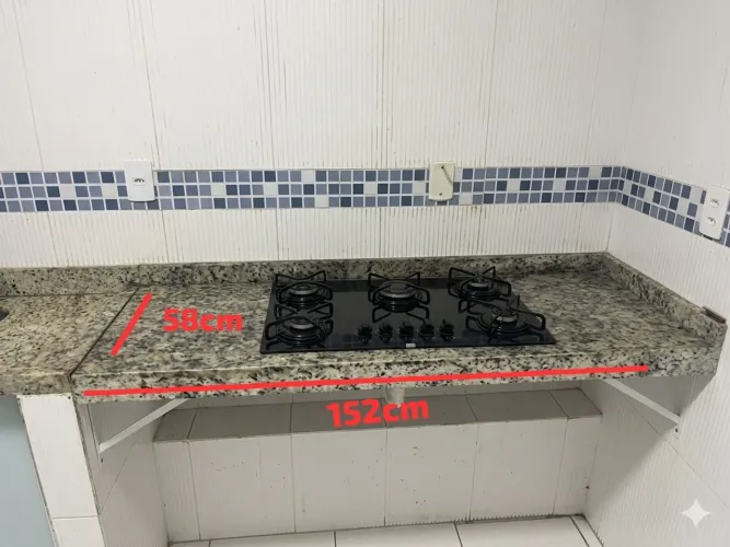 BANCADA + COOKTOP