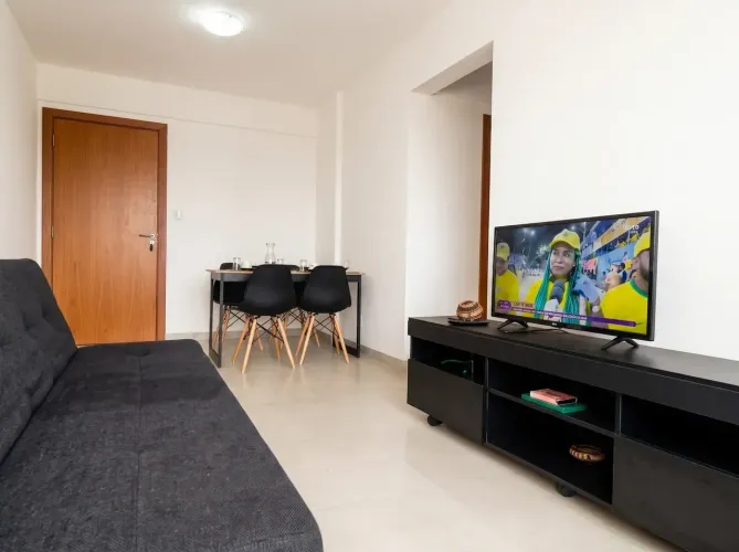 Apartamento De 2 Quartos Em 55M² E 1 Vaga De Garagem Em Itapuã. 1GBOOCJ