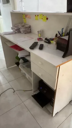 Balcão de recepção