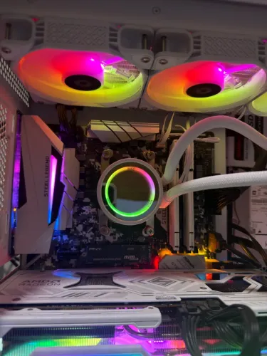 PLACA MÃE B450M STEEL LEGEND + RYZEN 5600G + 16GB 3200MHZ