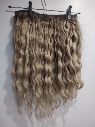 Mega Hair cabelo humano ondulado natural