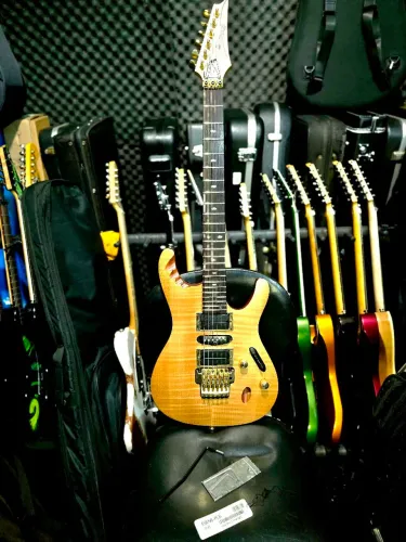 Ibanez Signature Herman Li Egen8 Platinum Blond 2010 /ñ Gibson epiphone prs fender esp ltd