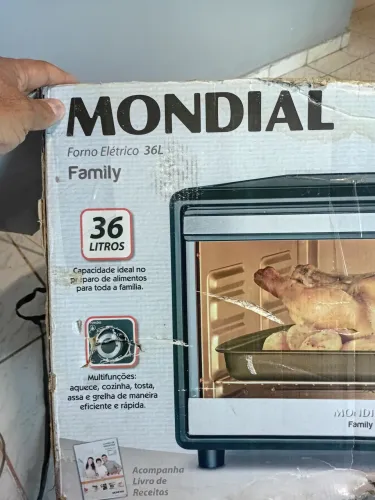 Forno elétrico 36 litros mondial 120volts