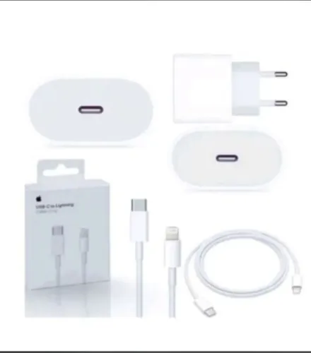 Carregador para iphone ( Fonte + Cabo )